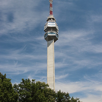 Avala TV Tower by Kjetil Balog