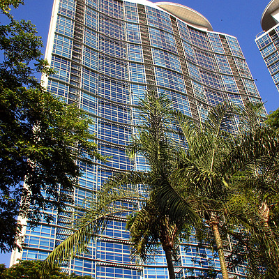 Pacific Plaza Tower 1 by Daniel Kieckhefer