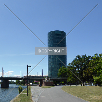 Westhafen Tower by Nephilim
