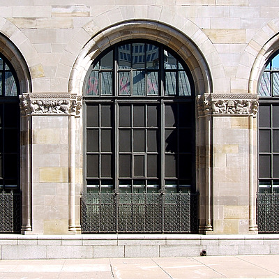 Adirondack Bank Building by John Cahill