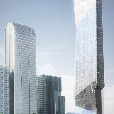 Hanking Center by Morphosis