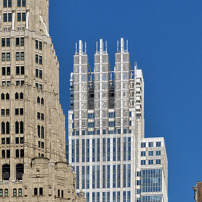 Chicago Title & Trust Building by Nate Lindsey
