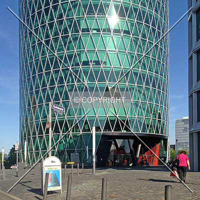 Westhafen Tower by Nephilim