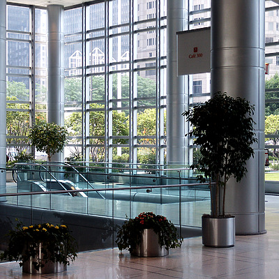 Blue Cross-Blue Shield Tower by Daniel Kieckhefer