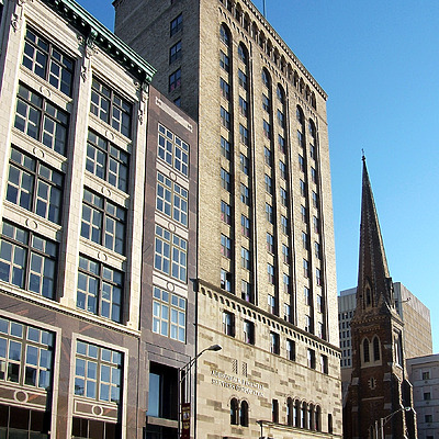 Adirondack Bank Building by John Cahill