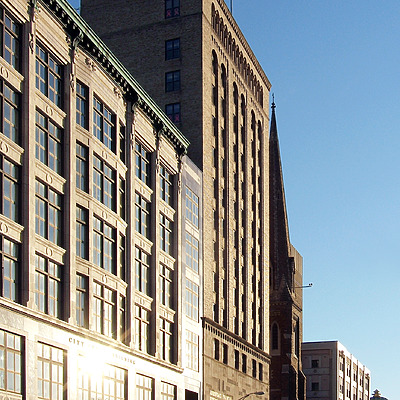 Adirondack Bank Building by John Cahill