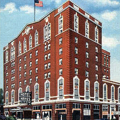 Hayes Building by Curt Teich & Co.