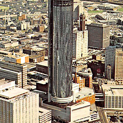 Westin Peachtree Plaza by Aerial Photography Services, Inc./ Jim Doane