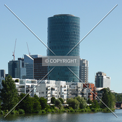 Westhafen Tower by Nephilim