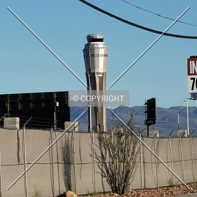 McCarran International Airport Control Tower by Nephilim
