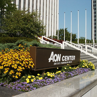 Aon Center by Daniel Kieckhefer