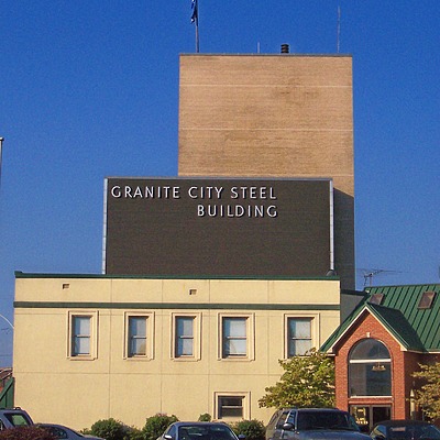 Granite City Steel Building by Ryan Hildebrand