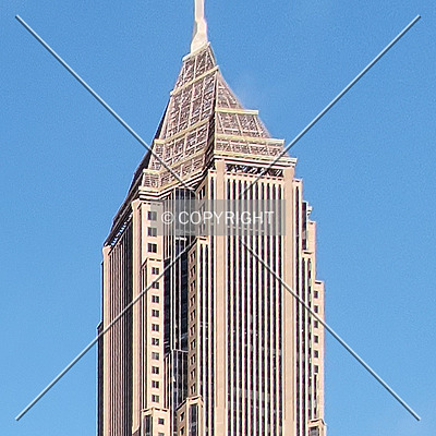 Bank of America Plaza by Ryan Hildebrand