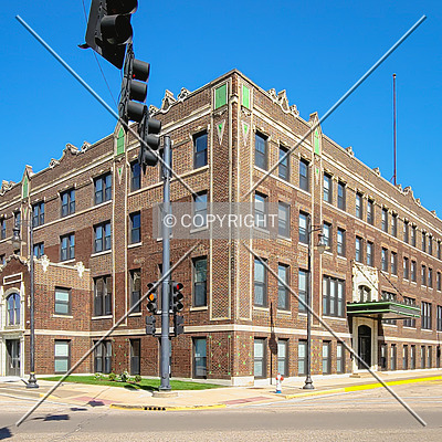 YMCA Building by Ryan Hildebrand