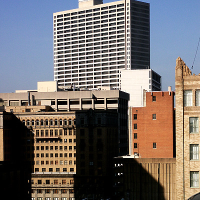 Burnett Plaza by Daniel Kieckhefer