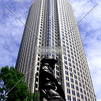 Bank of America Corporate Center by Chris Patriarca