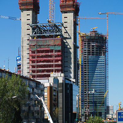 Torre Caja Madrid by Cesar Serrano
