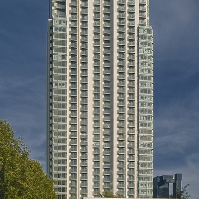 Pan Peninsula West Tower by Cesar Serrano