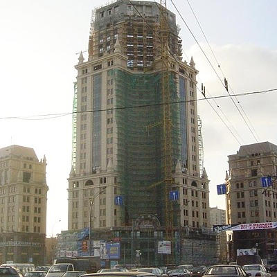 Paveletskaya Tower by Vehbi Inan