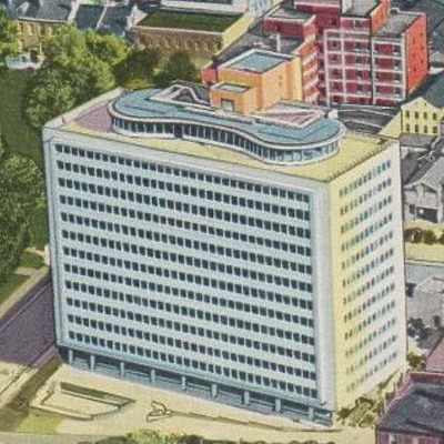Jefferson State Office Building by Curteich-Chicago