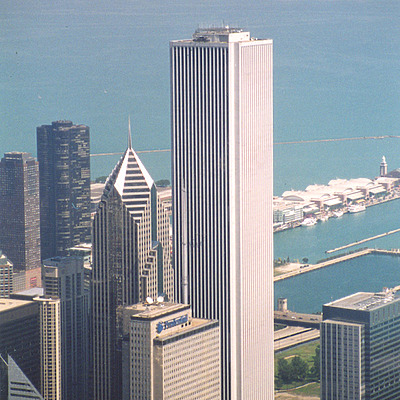 Aon Center by Marshall Gerometta