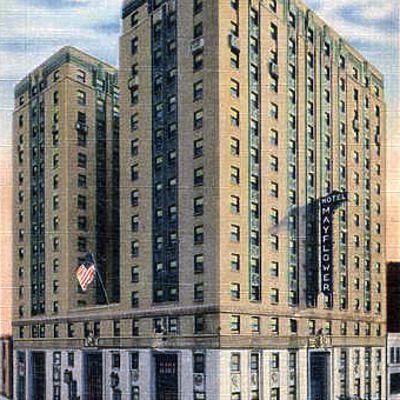 Mayflower Manor Apartments by Central News Company