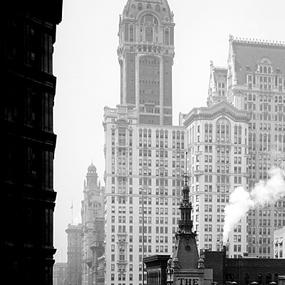 Singer Building by Detroit Publishing Co.
