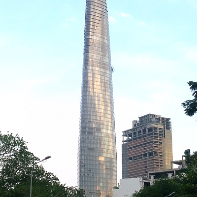 Bitexco Financial Tower by Hannu Loimo