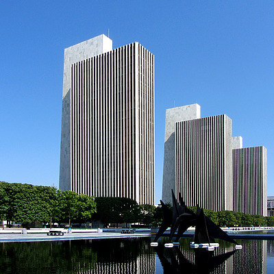 2 Empire State Plaza by John Cahill