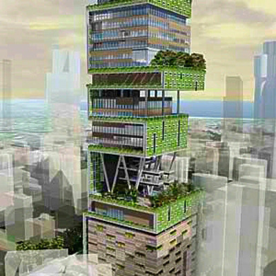 Residence Antilia by Perkins & Will