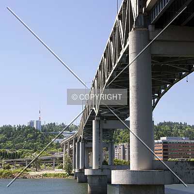 Marquam Bridge by Serdica