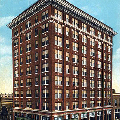 Bank of America Building by Curt Teich & Co.