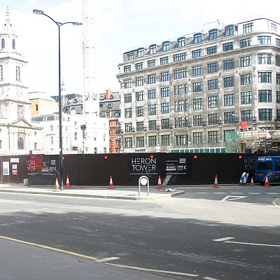 Heron Tower by Tristram Compton