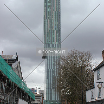 Beetham Tower by Florian Barbier