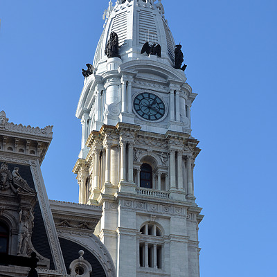 Philadelphia City Hall by John W. Cahill
