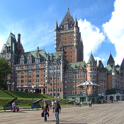 Le Château Frontenac by James Peacock