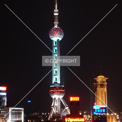 Oriental Pearl TV Tower by Nephilim