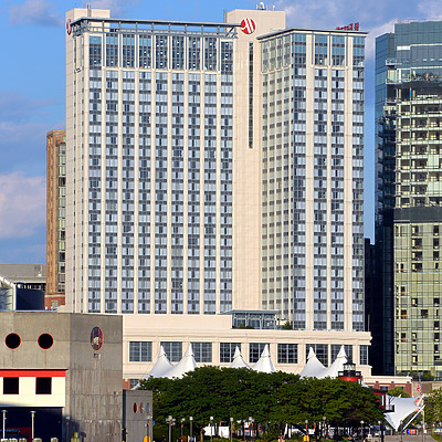 Baltimore Marriott Waterfront Hotel by John W. Cahill