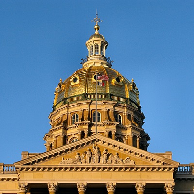 Iowa State Capitol by James Peacock