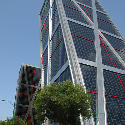 Puerta de Europa II by John Bek