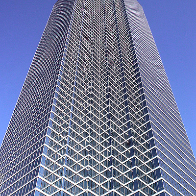 Bank of America Plaza by Daniel Kieckhefer