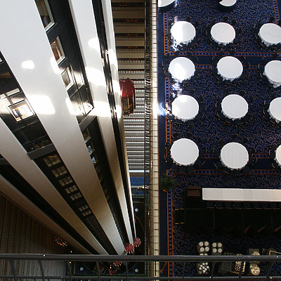 New York Marriott Marquis by Daniel Kieckhefer