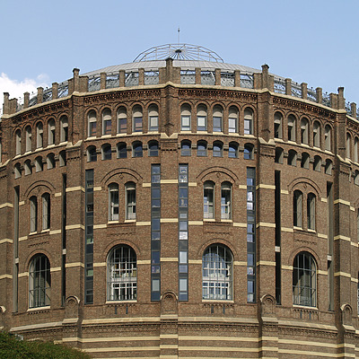 Gasometer C by Cesar Serrano