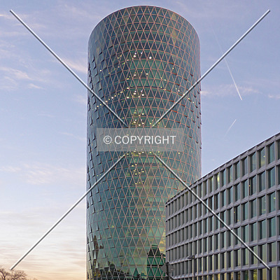 Westhafen Tower by Nephilim