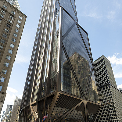 JPMorganChase World Headquarters by Nigel Young, courtesy of Foster + Partners