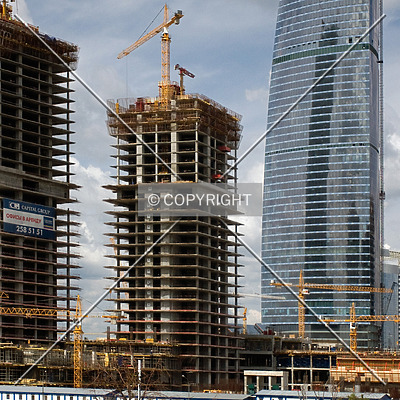Capital City Moscow Tower by Alexander Ulyanov