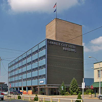 Granite City Steel Building by Ryan Hildebrand