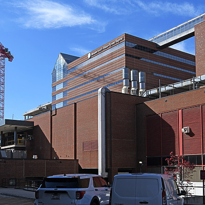 Janeway Clinical Sciences Tower - WFUBMC by John W. Cahill