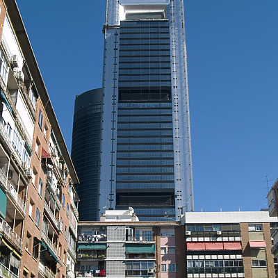 Torre Caja Madrid by Cesar Serrano