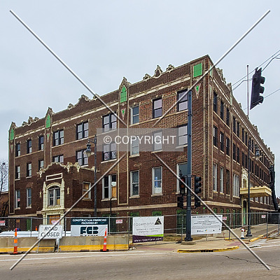 YMCA Building by Ryan Hildebrand